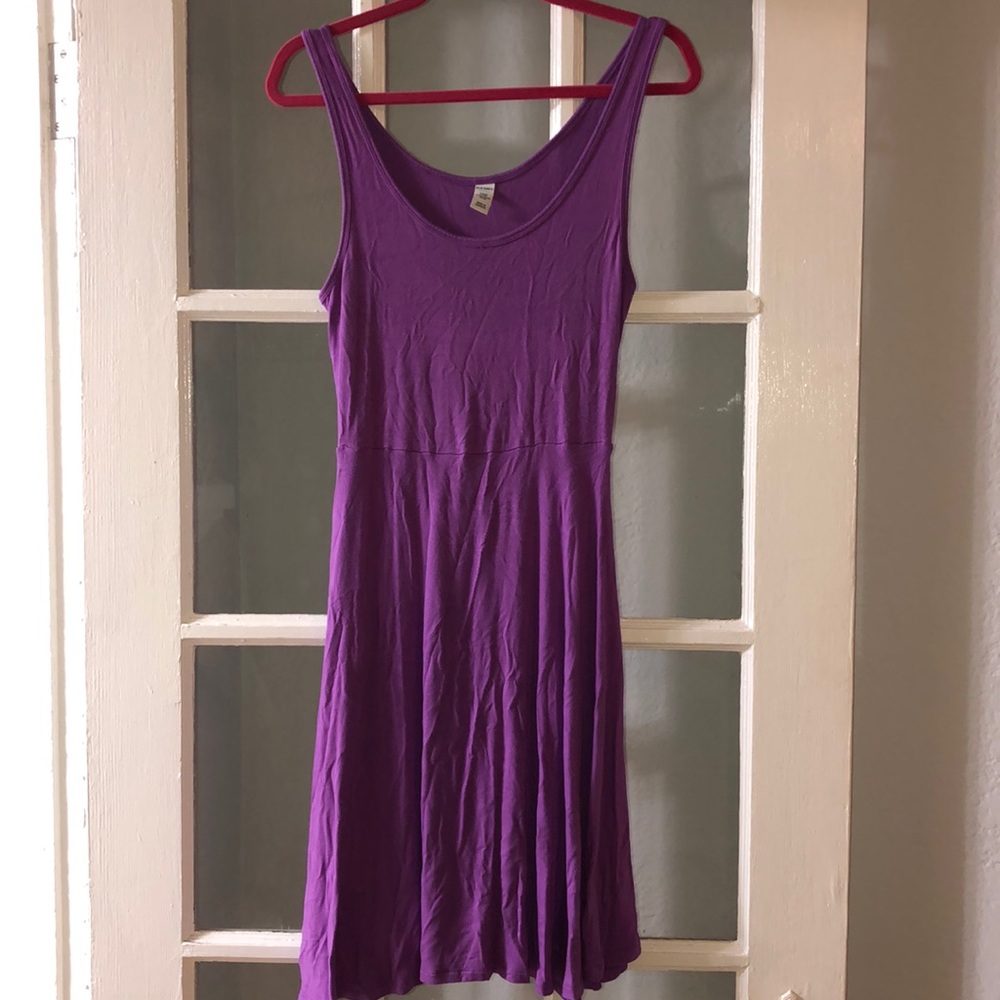 Old Navy Purple Cotton Dress